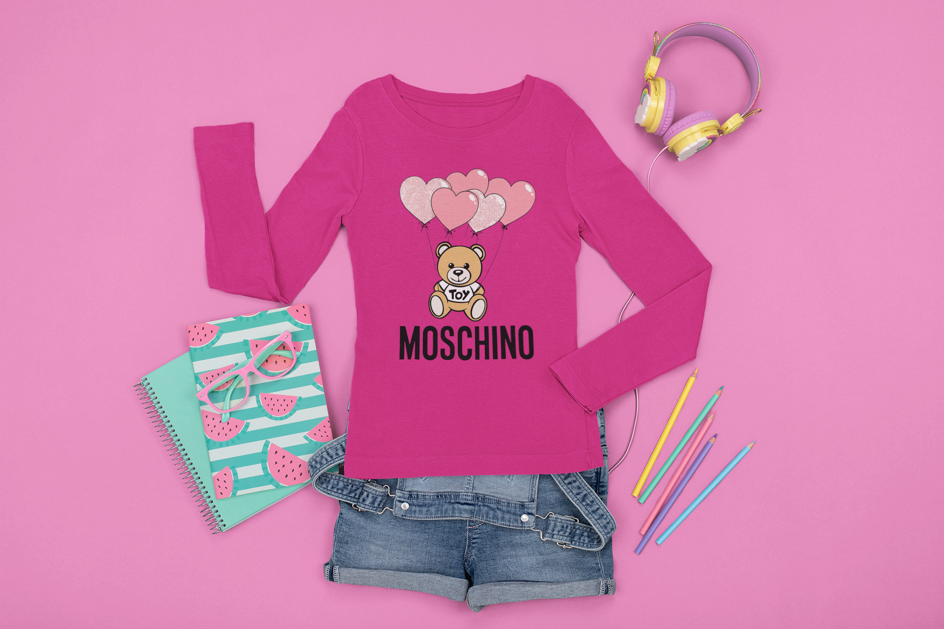 Детска блуза Moschino Baloons / SatModa.

Мека памучна блуза за деца, идеална за всекидневна употреба. Дишаща, хипоалергенна и удобна. Доставка в цялата страна. Размери 3-12 г. Пастелни цветове.

BGN 26.60