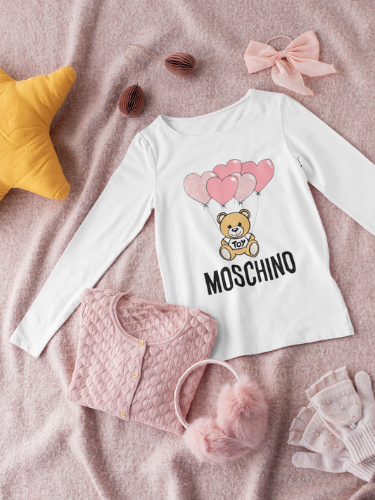 Детска блуза Moschino Baloons / SatModa.

Мека памучна блуза за деца, идеална за всекидневна употреба. Дишаща, хипоалергенна и удобна. Доставка в цялата страна. Размери 3-12 г. Пастелни цветове.

BGN 26.60