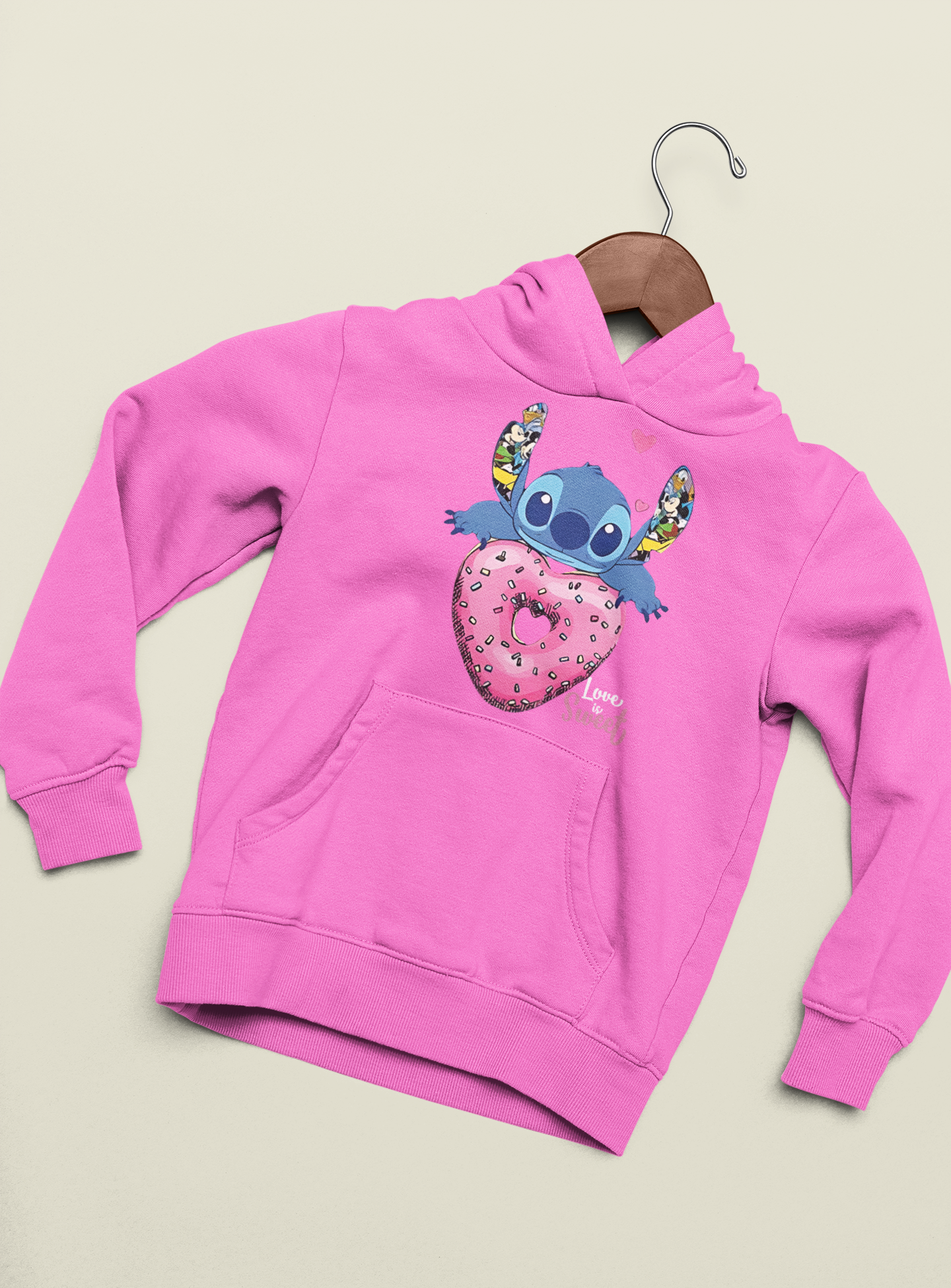 Детски Суичър Stitch Sweet - Розов