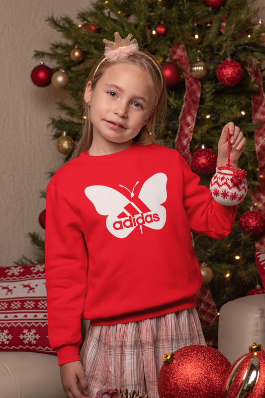 Ватирана Детска Блуза Adidas Butterfly