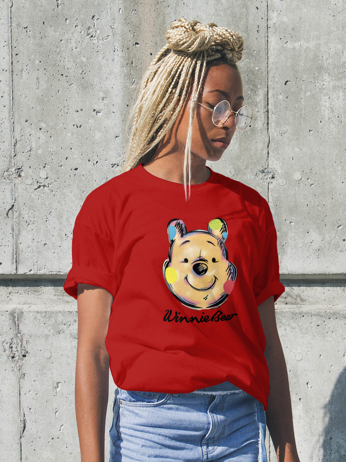 Дамска тениска Winnie Bear

Дамска тениска със стилен дизайн и висококачествени материали. Отличен избор за ежедневието и спорт. Подходяща за разнообразни поводи и комбинации.

BGN 24.90