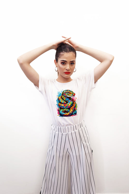 Дамска тениска Colored Snake