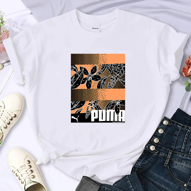 Дамска Памучна тениска Puma Faster  https://satmoda.com/products/дамска-тениска-puma-faster  Дамска тениска със стилен дизайн и висококачествени материали. Отличен избор за ежедневието и спорт. Подходяща за разнообразни поводи и комбинации.