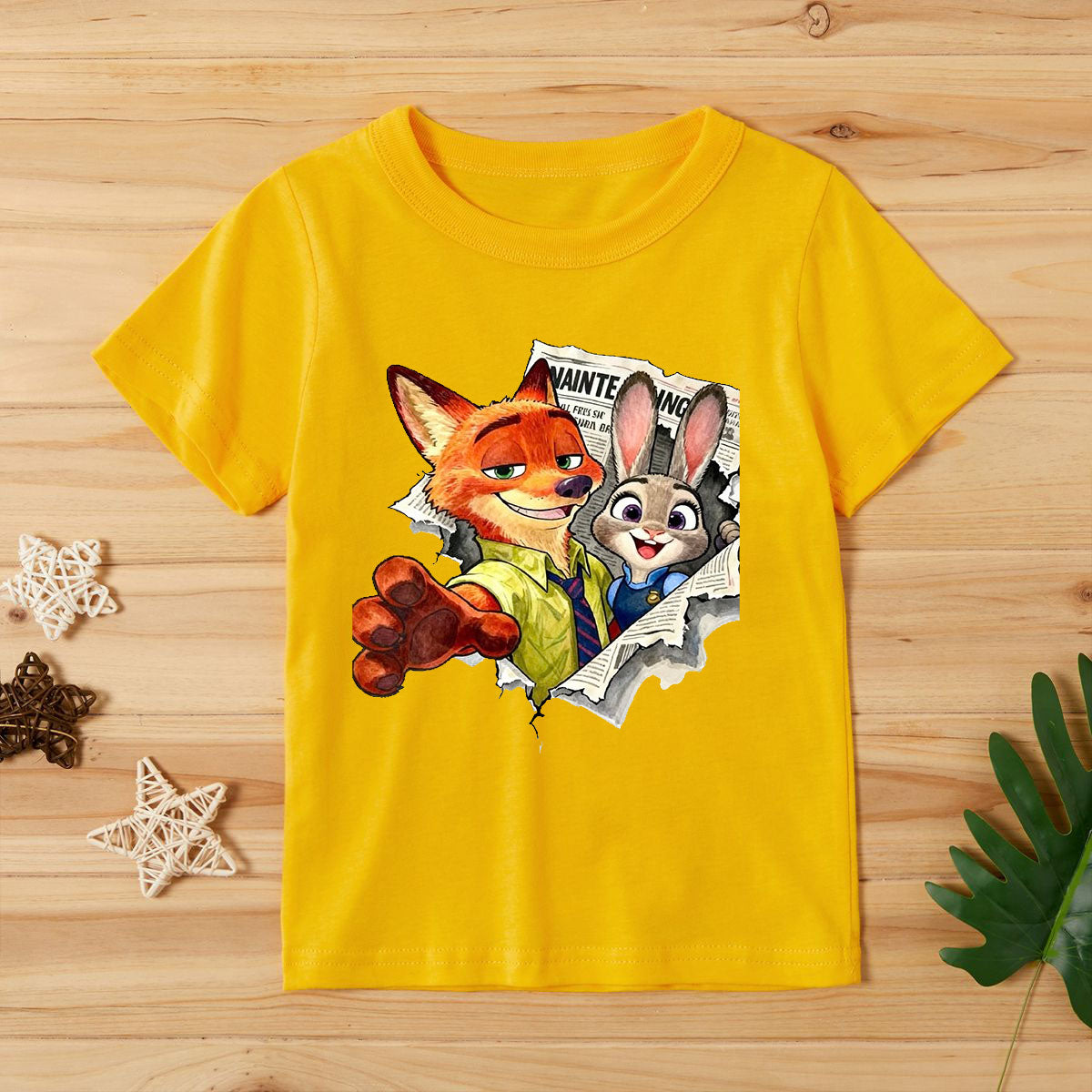 Детска тениска Zootopia / SatModa.

Детска тениска със забавен принт за всяко малко приключение. Мека и дишаща, за комфорт през целия ден.

€12.30 EUR