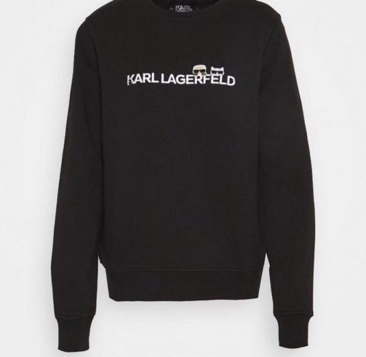 Дамска блуза Karl Lagerfeld little cat  https://satmoda.com/products/дамска-блуза-karl-lagerfeld-little-cat  Блуза с обло деколте и свободна кройка. Материята на блузата е изключително мека и приятна. Осигурява максимален комфорт и топлина през зимните дни. Материя: 100% памук