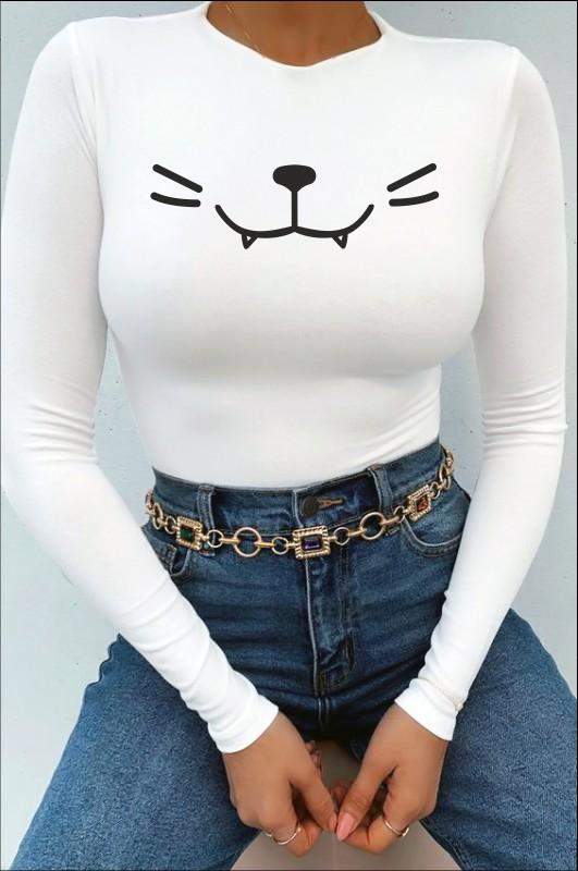 Дамско боди Cat meow  https://satmoda.com/products/cat-meow  Топло и комфортно дамско боди - бикина с дълъг ръкав. Изработено от висококачествен 92% пениран памук и 8% ликра, което дава допълнителна мекота и еластичност. Закопчалката е с три малки кукички.СЪСТАВ:92% памук. 8% ликра