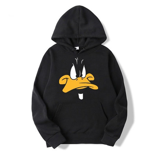 Дамски суичър Daffy Pissed  https://satmoda.com/products/дамски-суичър-daffy-pissed  Ефектен дамски суичър с качулка с връзкиМатерията на блузата е изключително мека и приятна. Осигурява максимален комфорт и топлина през зимните дни100% Памук