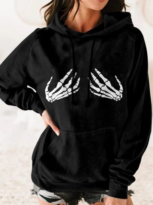 Дамски суичър  Skeleton Hands