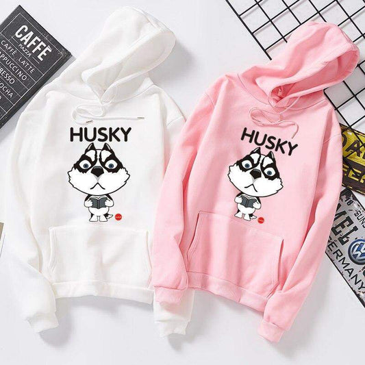 Дамски суичър Cute Husky  https://satmoda.com/products/дамски-суичър-cute-husky  Ефектен дамски суичър с качулка с връзкиМатерията на блузата е изключително мека и приятна. Осигурява максимален комфорт и топлина през зимните дни100% Памук