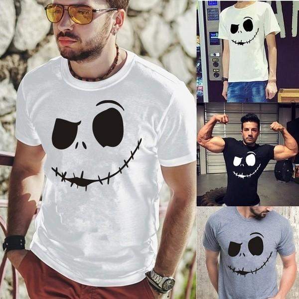 Мъжка Тениска Spooky  https://satmoda.com/products/Мъжка-Тениска-spooky  Мъжка тениска с обло деколте и свободна кройка. Материята на тениската е изключително мека и осигурява максимален комфорт през летните дни. Съчетава се добре с елегантно, спортно-елегантно и ежедневно облекло.Тениската е изработена от 100% памукПрепоръчителна температура за пране 30°