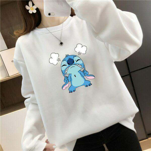 Дамска блуза Angry Stitch — 100% памук, свободна кройка | SatModa