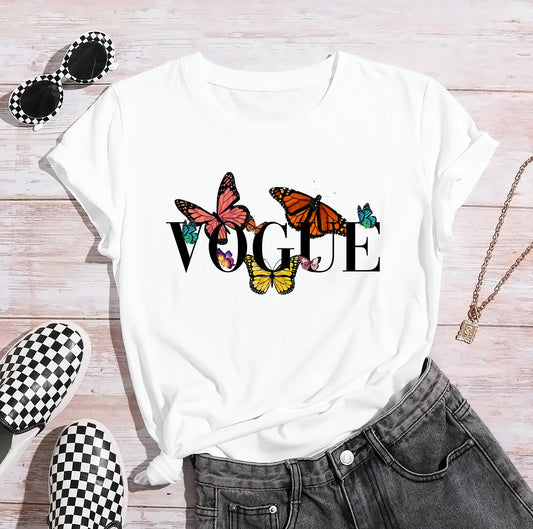 Дамска тениска Vogue butterflies