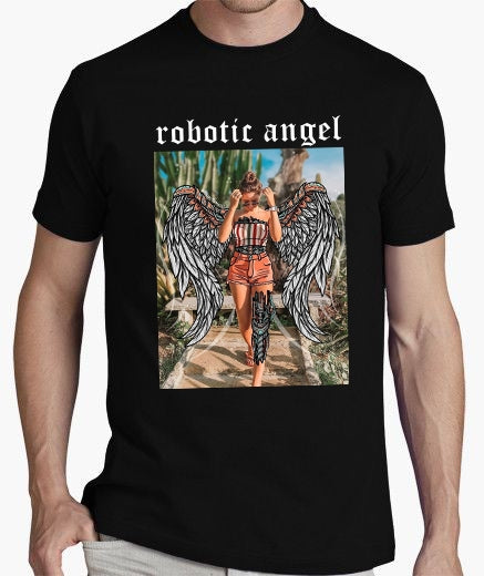 Мъжка тениска Robotic Angel