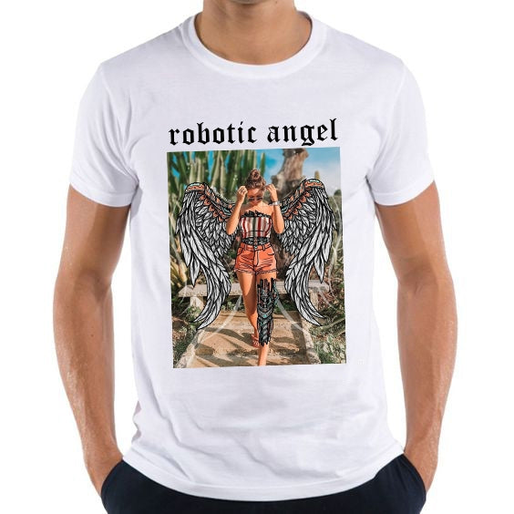 Мъжка тениска Robotic Angel